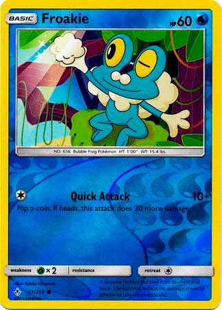 Froakie - 51/214 - Common Reverse Holo