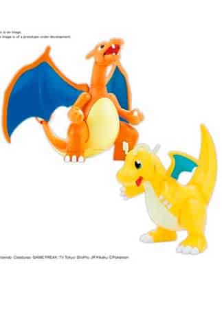 Modelkit Bandai Charizard Dragonite