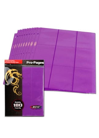 Hojas Para Carpeta Color Morado