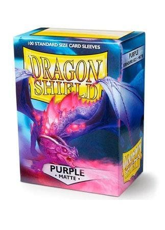 Dragon Shield Matte - Purple (100 ct. in box)