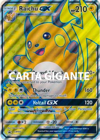 [Carga Gigante] Raichu GX   SM90