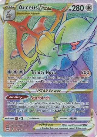 Arceus VSTAR – 176/172 – Hyper Rare