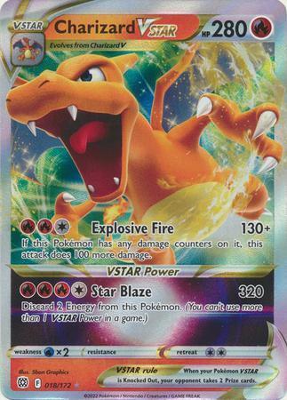 Charizard VSTAR – 018/172 – Ultra Rare