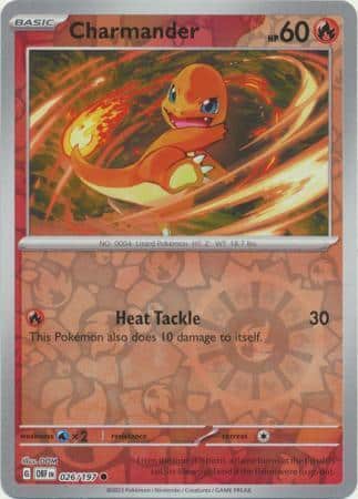 [ESP] Charmander - 026/197 - Common Reverse Holo