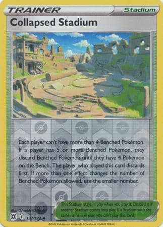 Collapsed Stadium – 137/172 – Uncommon Reverse Holo