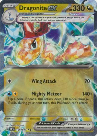 Dragonite ex – 159/197 – Ultra Rare