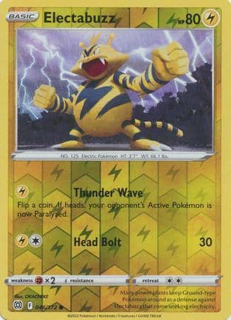 Electabuzz – 046/172 – Common Reverse Holo