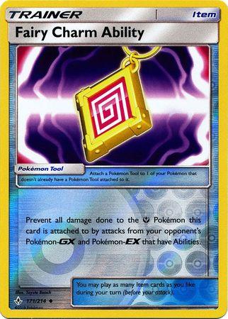 Fairy Charm Ability – 171/214 – Uncommon Reverse Holo