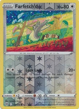 Farfetch’d – 115/172 – Common Reverse Holo