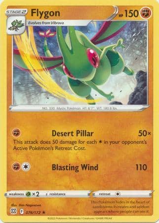 Flygon – 076/172 – Rare