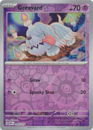 Greavard - 099/197 - Common Reverse Holo
