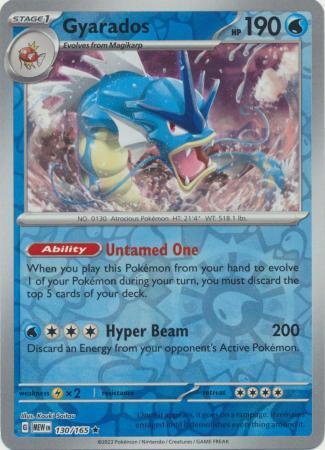 [ESP] Gyarados – 130/165 – Holo Rare Reverse Holo