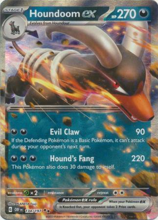Houndoom ex – 134/197 – Ultra Rare