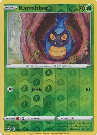 Karrablast - 015/172 - Common Reverse Holo