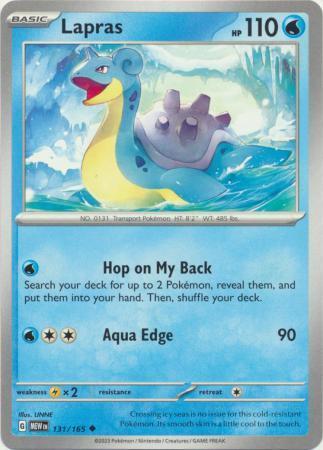 Lapras – 131/165 – Uncommon