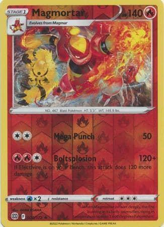 Magmortar – 020/172 – Rare Reverse Holo