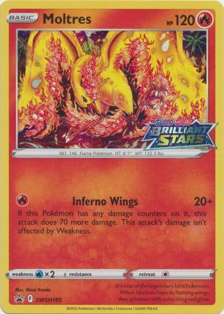 Moltres – SWSH185 – Prerelease Promo