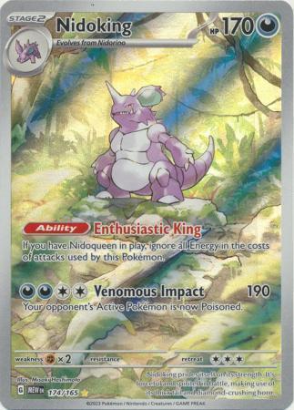 Nidoking – 174/165 – Illustration Rare