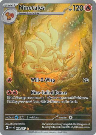 Ninetales – 199/197 – Illustration Rare