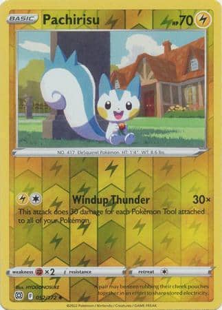 Pachirisu – 052/172 – Uncommon Reverse Holo