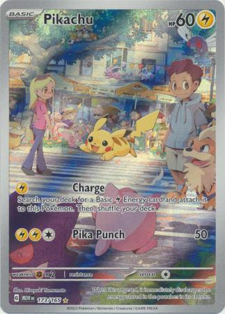 Pikachu – 173/165 – Illustration Rare