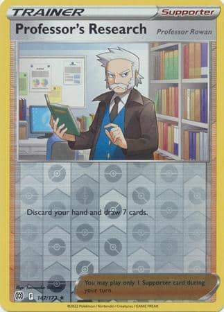 Professor’s Research – 147/172 – Holo Rare Reverse Holo