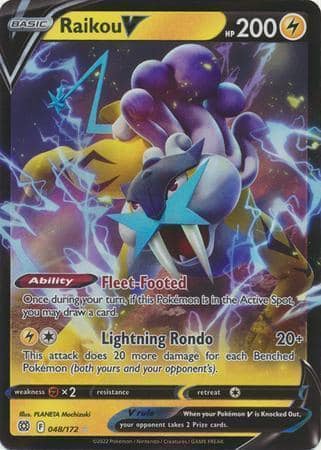 Raikou V – 048/172 – Ultra Rare