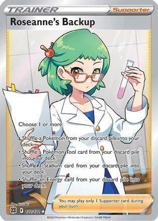 Roseanne’s Backup – 172/172 – Full Art Ultra Rare
