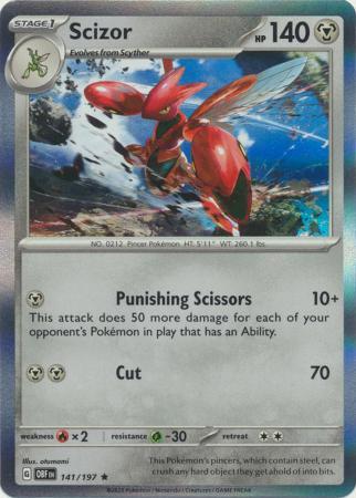 Scizor – 141/197 – Holo Rare