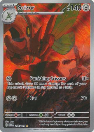 Scizor – 205/197 – Illustration Rare