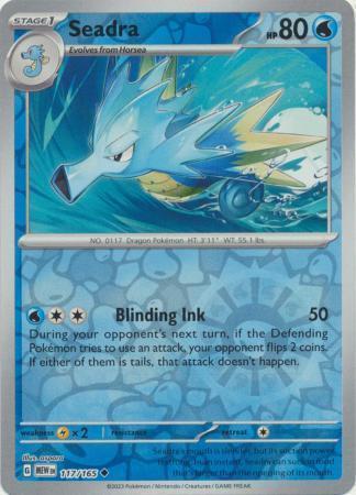 [ESP] Seadra - 117/165 - Uncommon Reverse Holo