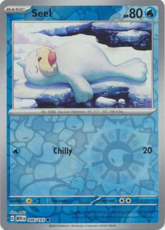 Seel – 086/165 – Common Reverse Holo