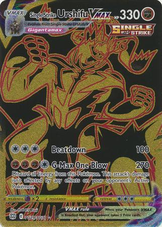 Single Strike Urshifu VMAX – TG29/TG30 – Secret Rare