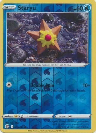 Staryu - 030/172 - Common Reverse Holo