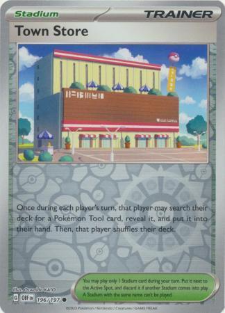 [ESP] Town Store – 196/197 – Common Reverse Holo