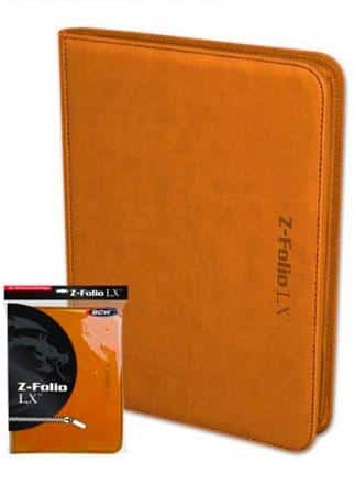 BCW Carpeta Z-Folio LX 9 Bolsillos – Orange