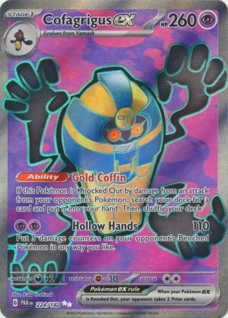 Cofagrigus ex – 224/182 – Full Art Secret Rare