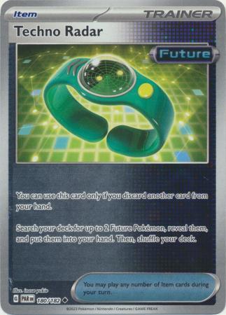 Techno Radar – 180/182 – Uncommon Reverse Holo