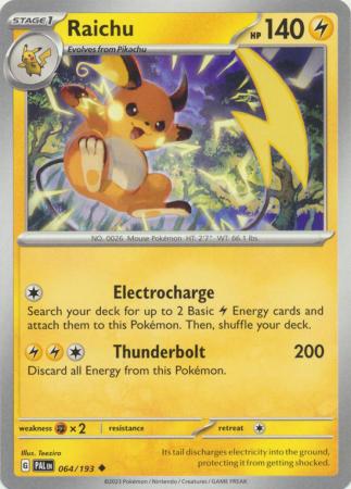 [ESP] Raichu – 064/193 – Uncommon