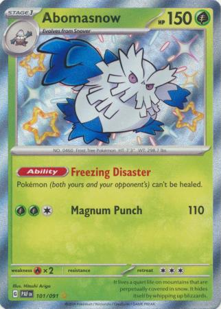 Abomasnow – 101/091 – Shiny Rare