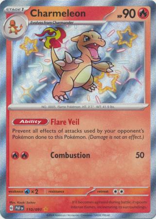 Charmeleon – 110/091 – Shiny Rare