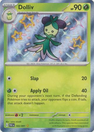 Dolliv – 103/091 – Shiny Rare