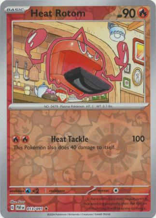 [ESP] Heat Rotom - 013/091 - Holo Rare Reverse Holo