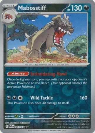 Mabosstiff - 063/091 - Holo Rare Reverse Holo