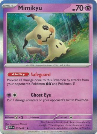[ESP]Mimikyu – 037/091 – Holo Rare