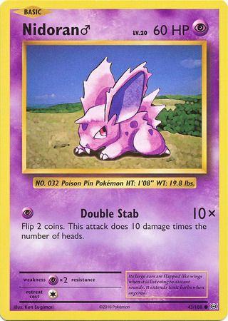 Nidoran – 43/108 – Common