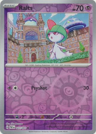 Ralts – 027/091 – Common Reverse Holo