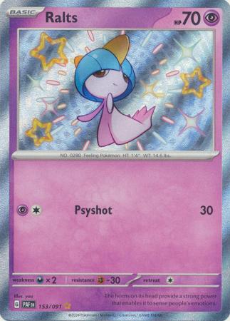 [ESP] Ralts - 153/091 - Shiny Rare