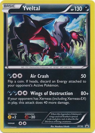 Yveltal – XY32 – Holo Promo