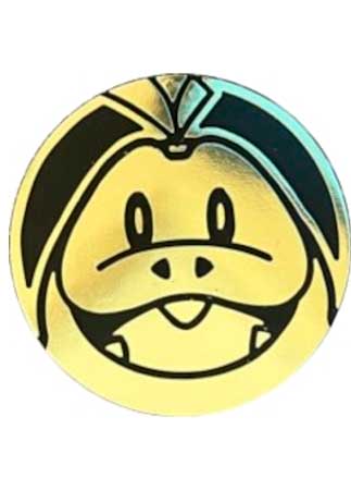 Moneda Pokemon Grande Fuecoco